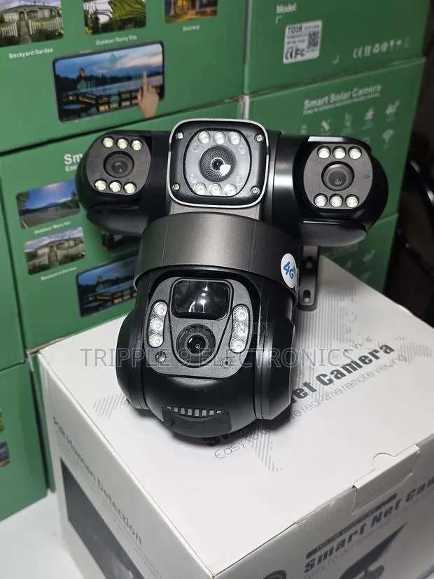Smartnet V380 Pro 3 Lens 4g CCTV Camera · Photo 1