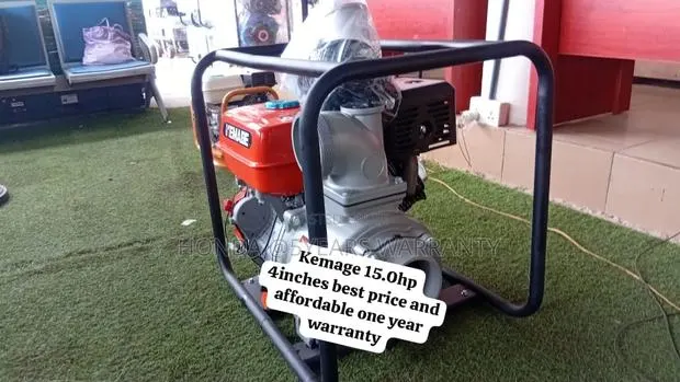 KEMAGE 4′′ Petrol Water Pump – Strong Flow + Warranty 4inches · Photo 1