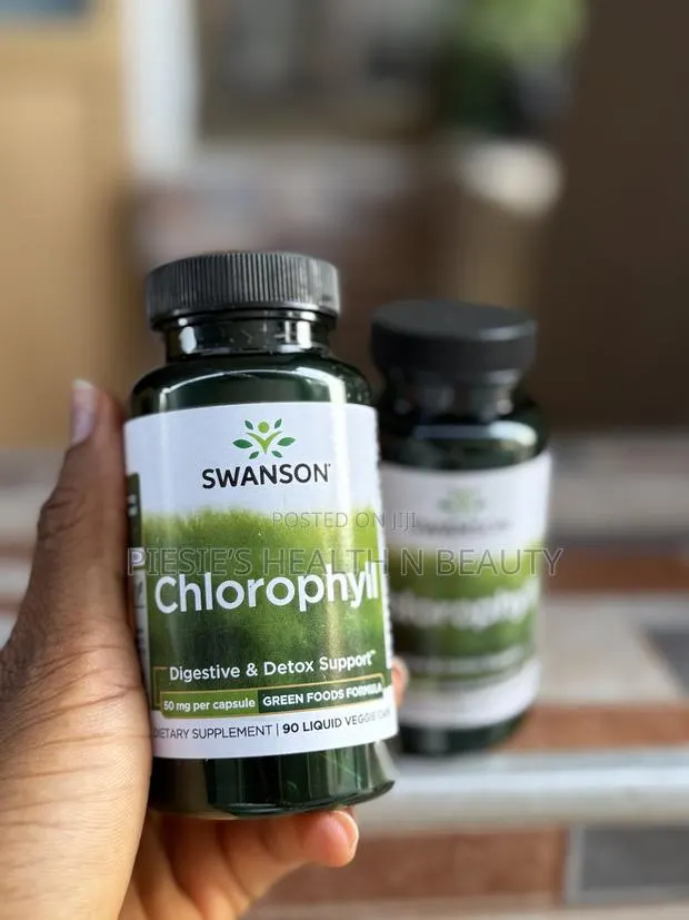 Swanson Chlorophyll, 90 Veggie Capsules, Antioxidant, Deodorizing · Photo 1