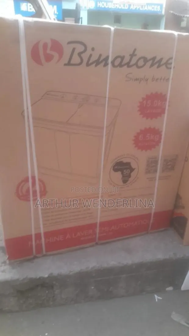 15kg Binatone Twin Tub Washing Machine · Photo 1