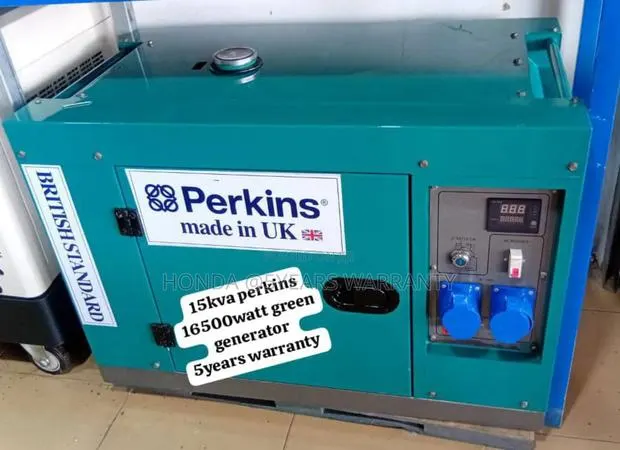 Air Cooling Perkins Engine 15kva Generator 16500watt 15kva · Photo 1