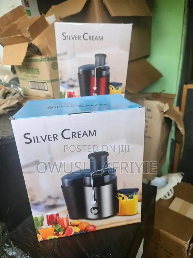 Silver Cream Juicer · Photo 1