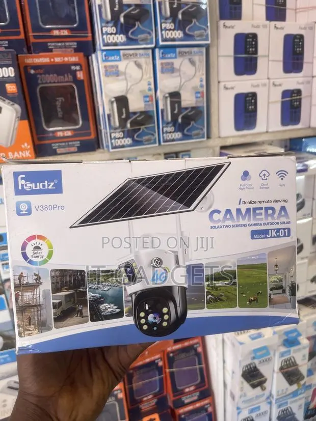 Fsudz V380 Pro JK-01 Smart Solar CCTV Camera — 4G · Photo 3