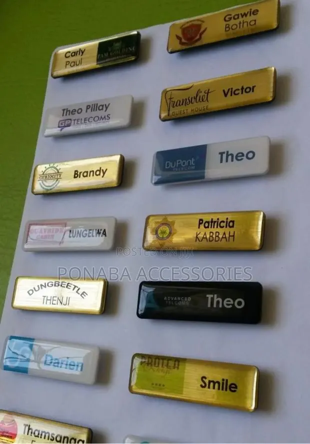 Beautiful Name Tags