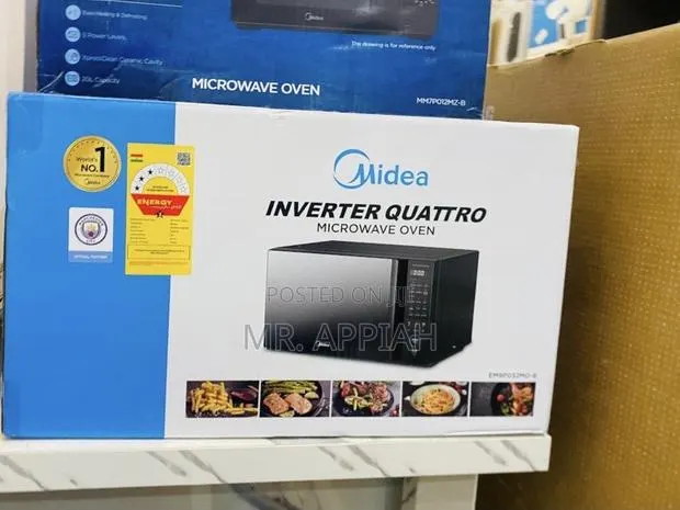 High Efficient Midea 30L Countertop Microwave(Glass) Black · Photo 1
