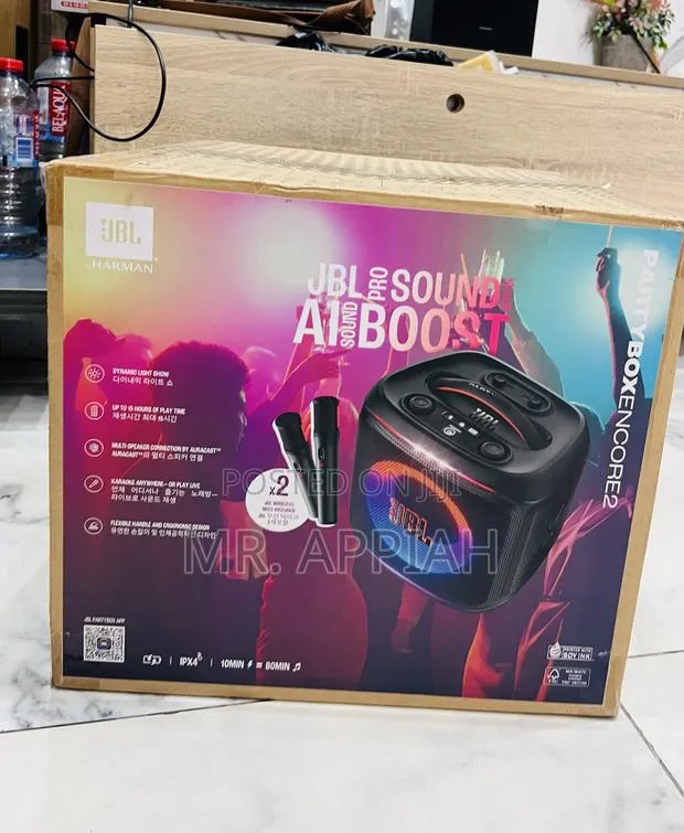 Super Classic JBL Encore 2 Speaker With Microphone (2 Pcs) · Photo 1