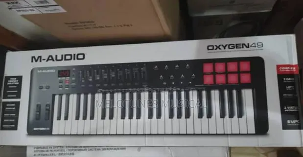 M-Audio Oxygen 49 Midi Keyboard Controller. · Photo 1