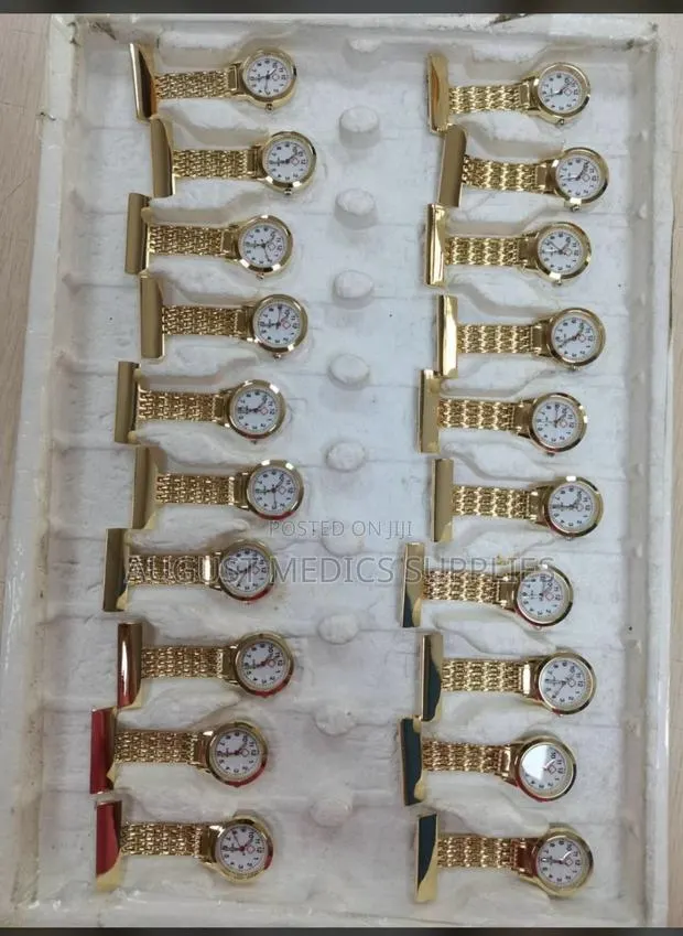 Stainless Nurse’s Clip-on Watch · Photo 1