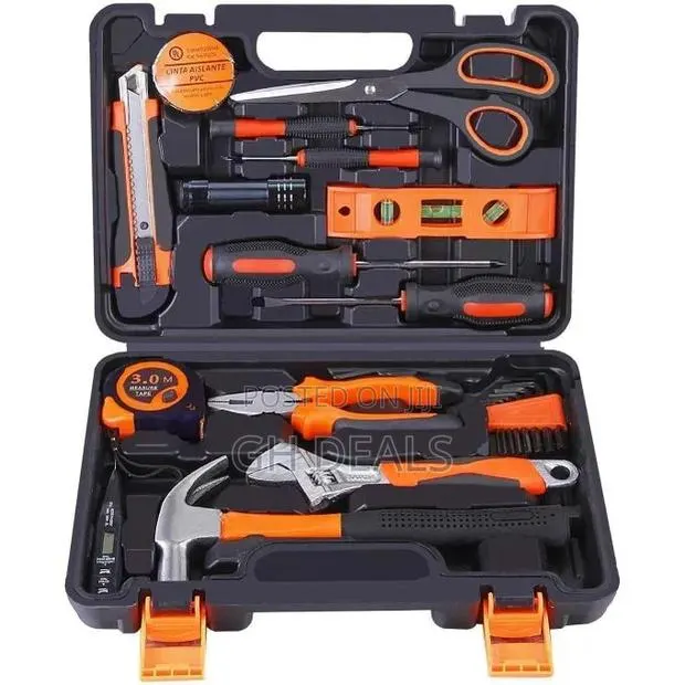15 in 1 Hardware Tools Set - Complete Basic Repair Tool Kit · Photo 1