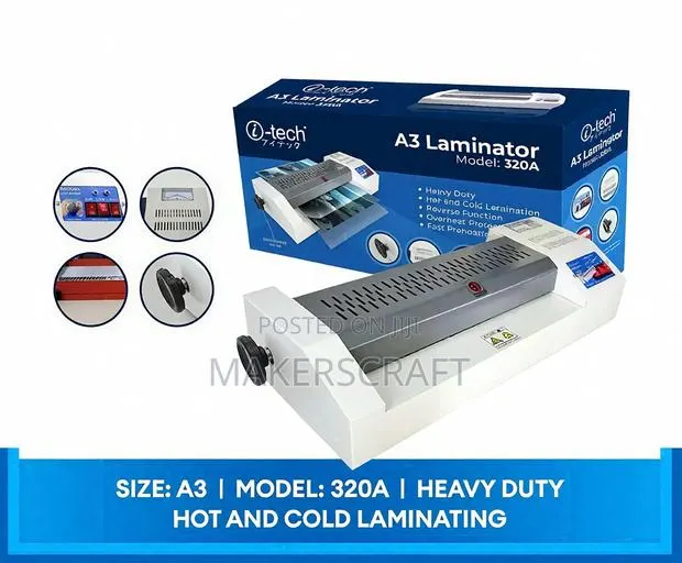 A3 Laminating Machine, Hot/Cold · Photo 1