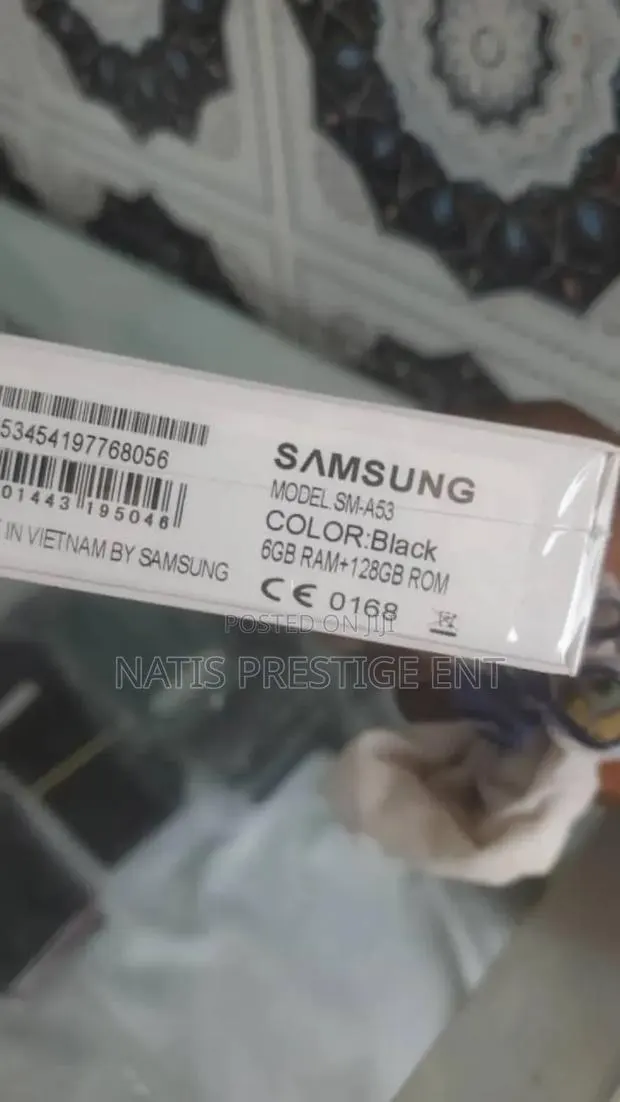 New Samsung Galaxy A53 5G 128 GB Black · Photo 1