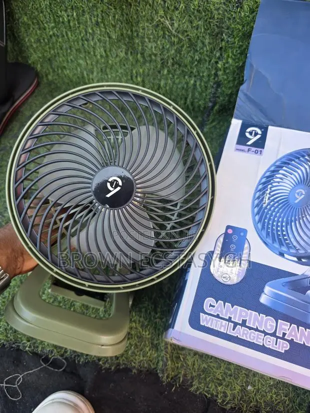T9 F01 Rechargeable Desktop Fan · Photo 1