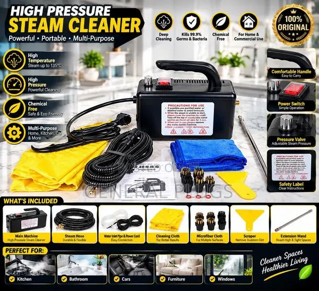 Original Heavy Duty Deep Hot Steam Fur Cleaning Sterilization · Photo 1
