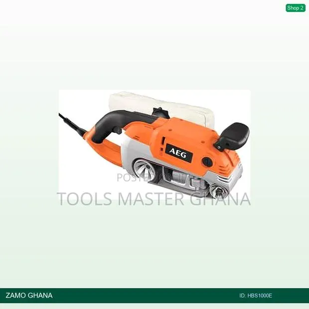 Belt Sander 1010w 75x145mm - Hbs1000e · Photo 1