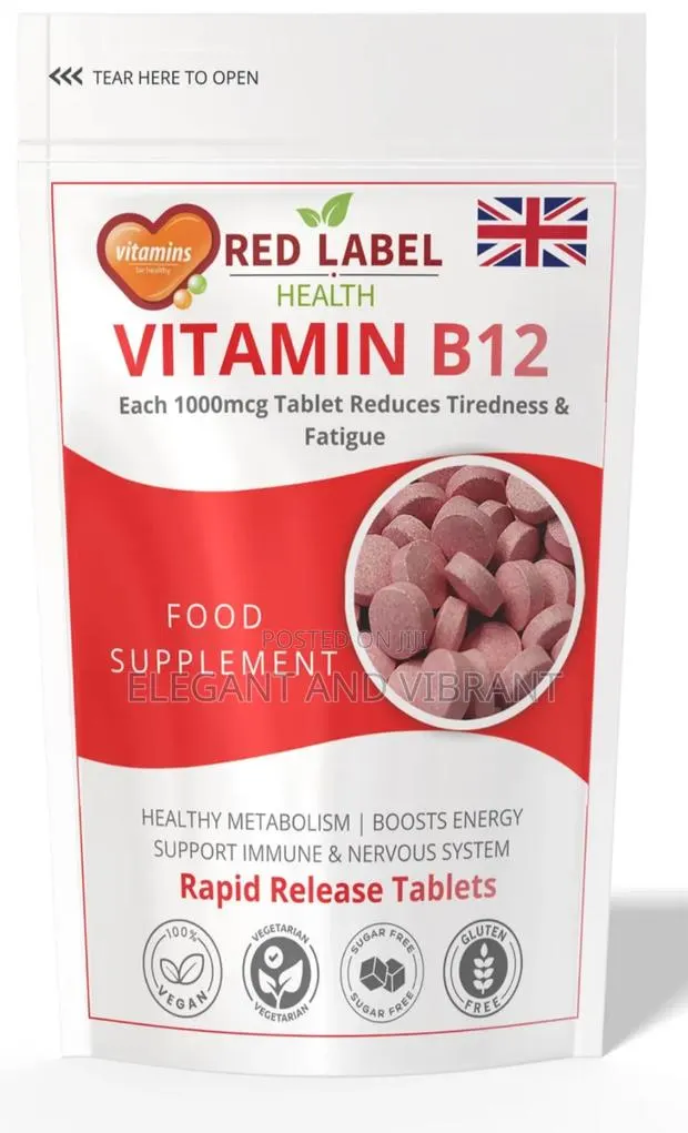 Vitamin B12 Methylcobalamin 1000mcg 360 Tablets Reduce Tiredness · Photo 1