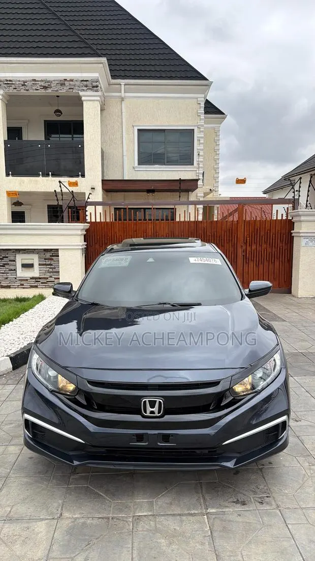 Honda Civic EX 2021 Gray · Photo 1