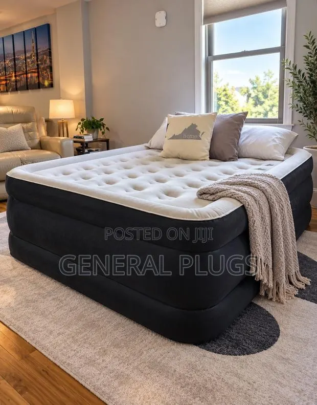 Strong Automatic Pump Air Mattress Great for Your Homes Sleepovers · Photo 1