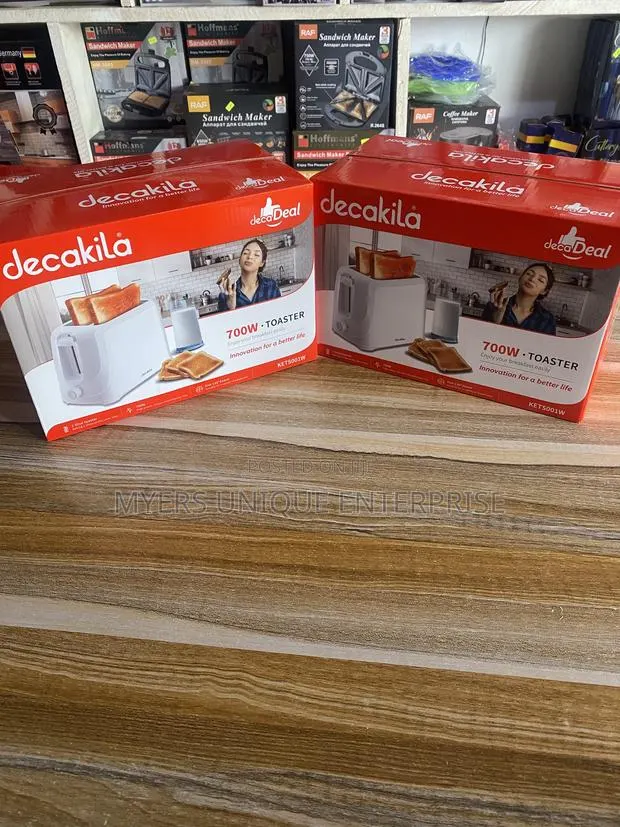 Brand New Decakila Toaster(Sealed in Box)-2 Slice · Photo 1