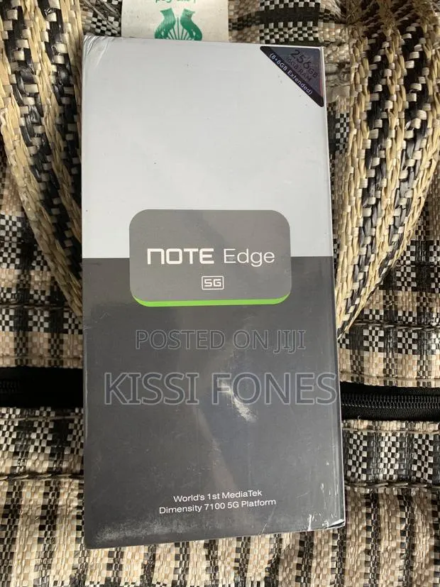 New Infinix Note Edge 256 GB Gray · Photo 1