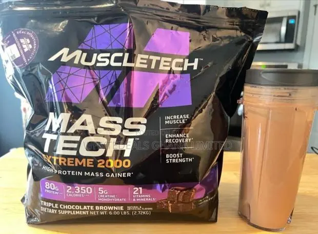 Muscletech Mass-Tech Extreme 2000 High Protein Shake 6lbs · Photo 1