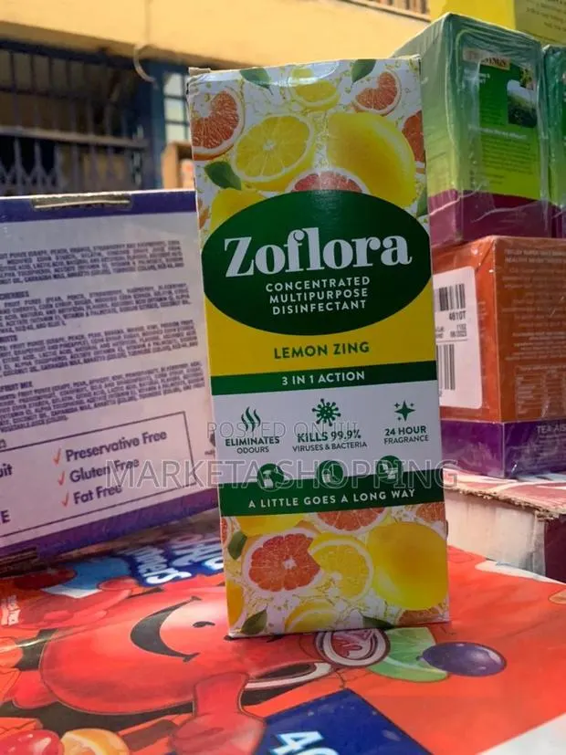 Zoflora Concentrated Multipurpose Disinfectant Lemon Zing · Photo 1