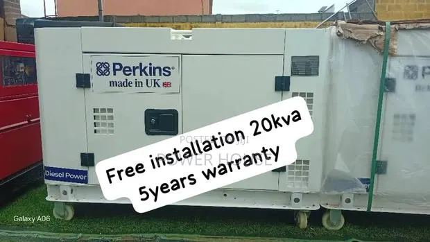 Perkins 20kva Remote Start Silent Generator 20kva · Photo 1
