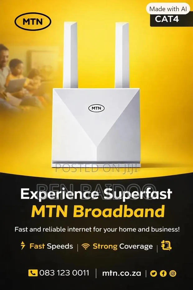 MTN Cat 4 Router (Strong Coverage) · Photo 1