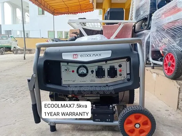ECOOLMAX 7.5KVA Generator – Premium Quality, Unbeatable Value7.5kva · Photo 1