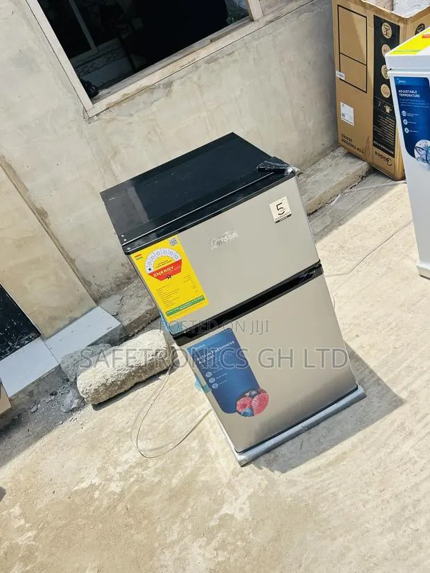 High Reliable Midea 87ltr Double Door Table Top Fridge Hd-113f(N · Photo 1