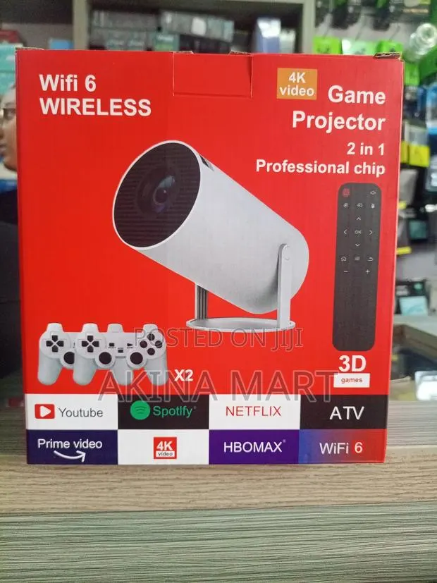 Ultra Hd Game Projector +2 Controllers · Photo 1