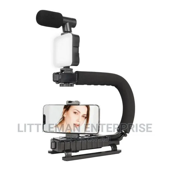Smartphone v-Logging Kit Stabilizer U Grip Full Set · Photo 1