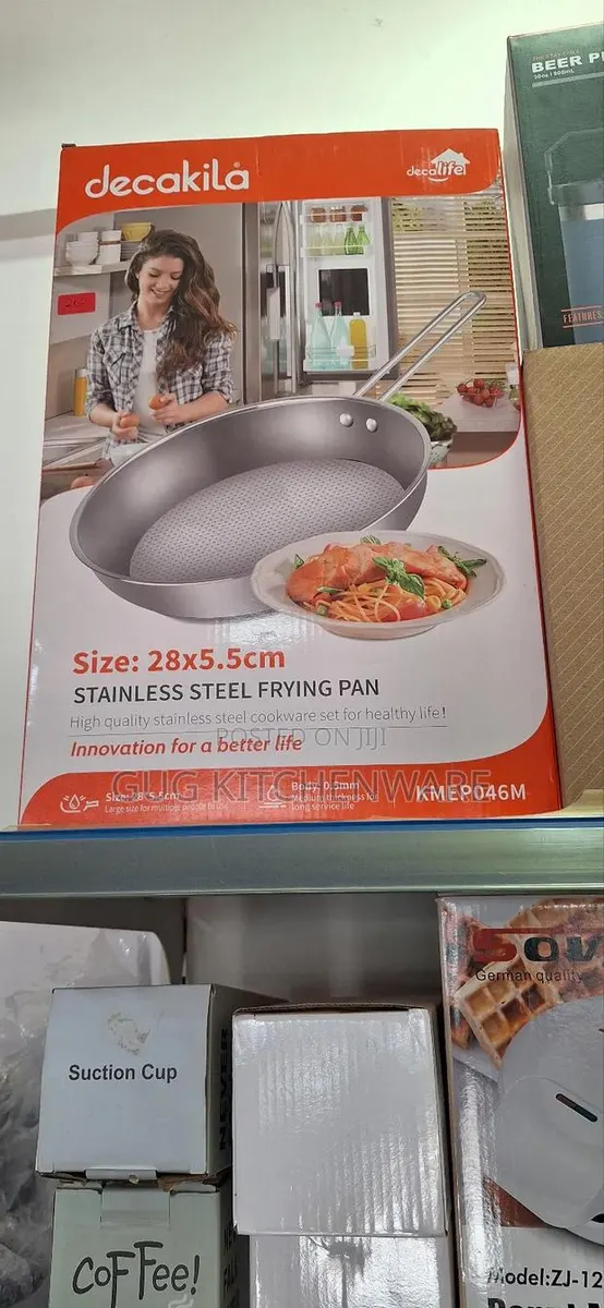 Decakila Stainless Steel Frying Pan · Photo 1