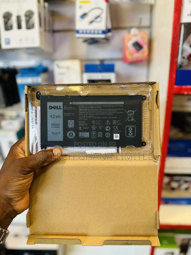 42Wh Dell WDX0R Laptop Battery · Photo 1