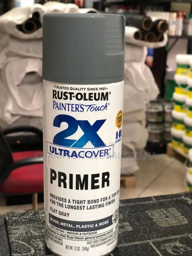 2x Enamel Gray Primer Spray · Photo 1