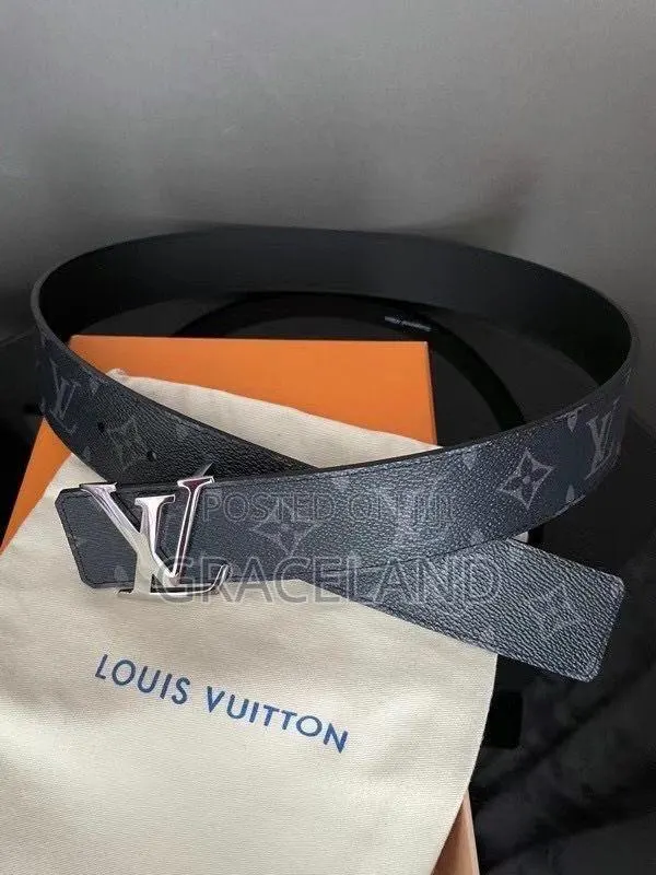 This Is Original Louis Vuitton Men Waist Belt Pure Leather Rocket · Photo 1