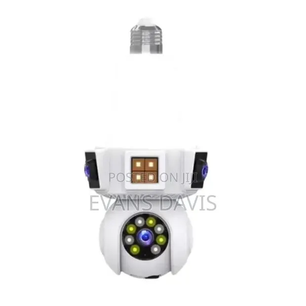 3 Lenses 360 Degree Bulb Camera With Light · Photo 1