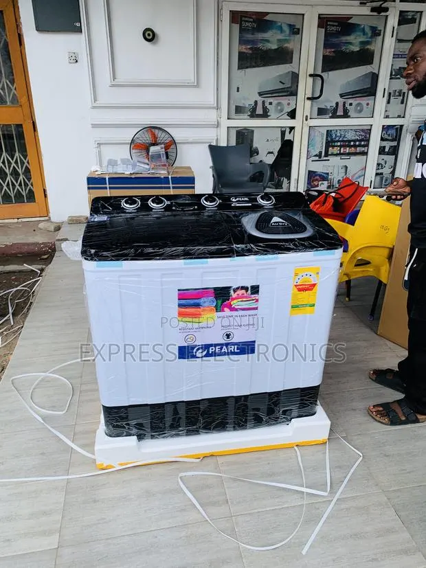 Hot Deals Pearl 12KG Twin Tub Semi-Automatic Washing Machine · Photo 1