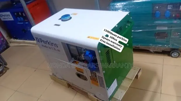 Bolster Electric Energy With Perkins 10kva 13000wax Diesel · Photo 1