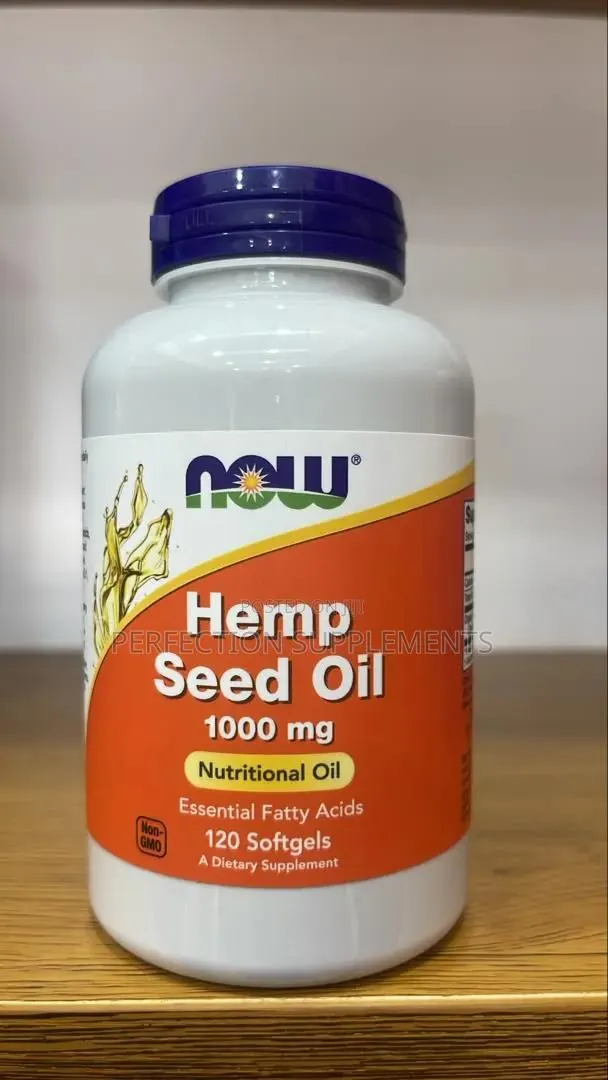 NOW Hemp Seed Oil 1000 Mg Softgels · Photo 1