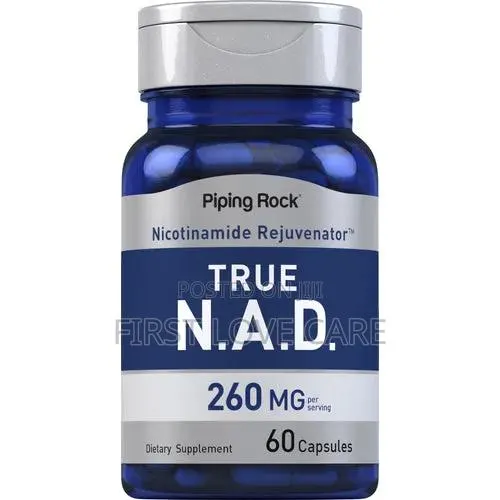 Piping Rock NAD, 260 Mg (Per Serving), 60 Quick Release Capsules · Photo 1