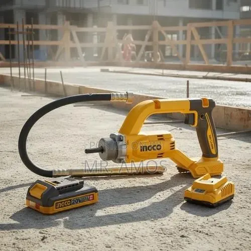 20V Cordless Concrete Poker Vibrator With Poker Rod Included - Ccvli · Photo 1