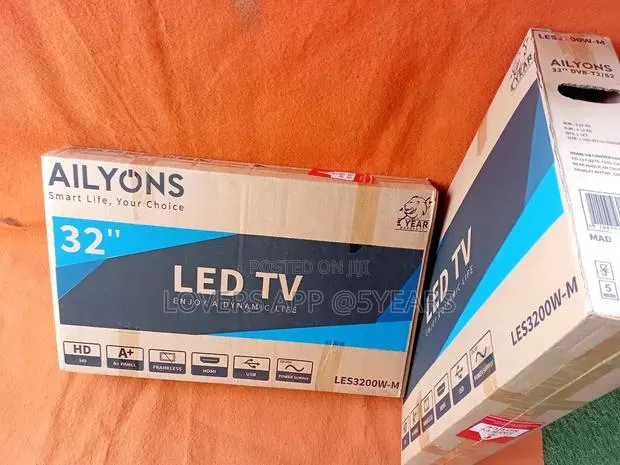 Ailyons 32 Inch Led Tv – Slim Design Bright Display Ailyons 32 · Photo 1