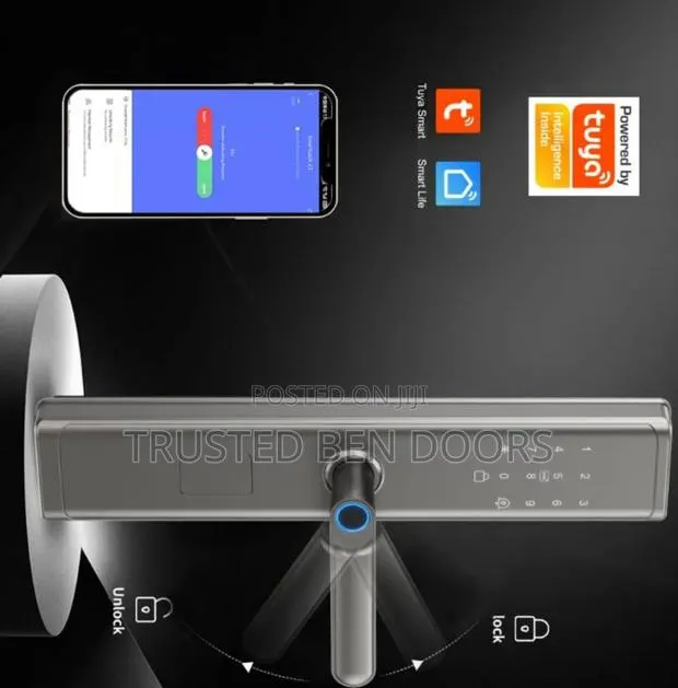 Quality Tuya Wireless Wifi App Biometric Smartlock for Homes+Offices · Photo 1
