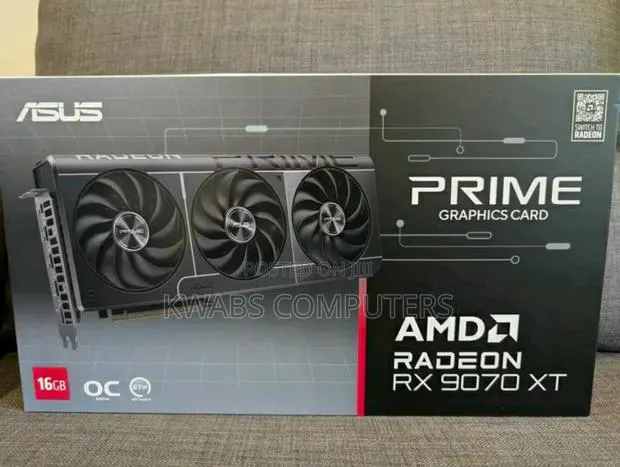 Asus Amd Rx 9070 Xt in Box · Photo 1