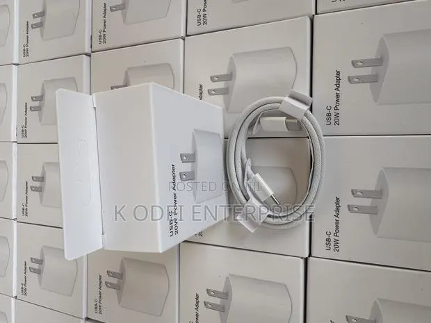 Original Apple Charger Two Pin With Cord