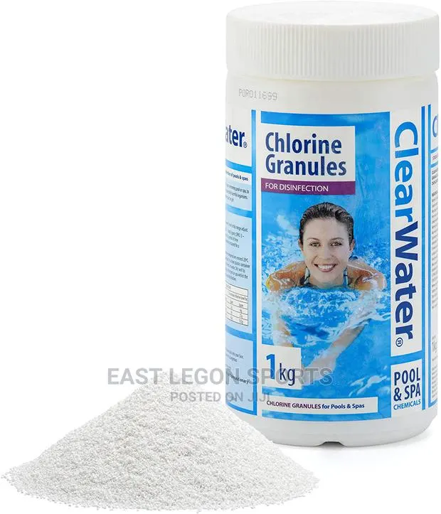 Swimming Pool Chlorine Granules Tub Clear Water · Photo 1