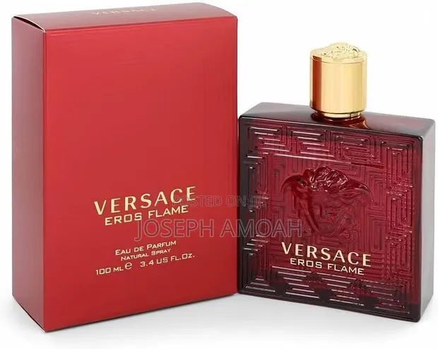 Versace Eros Flame Eau De Parfum Spray for Men, 3.4 Ounce · Photo 1