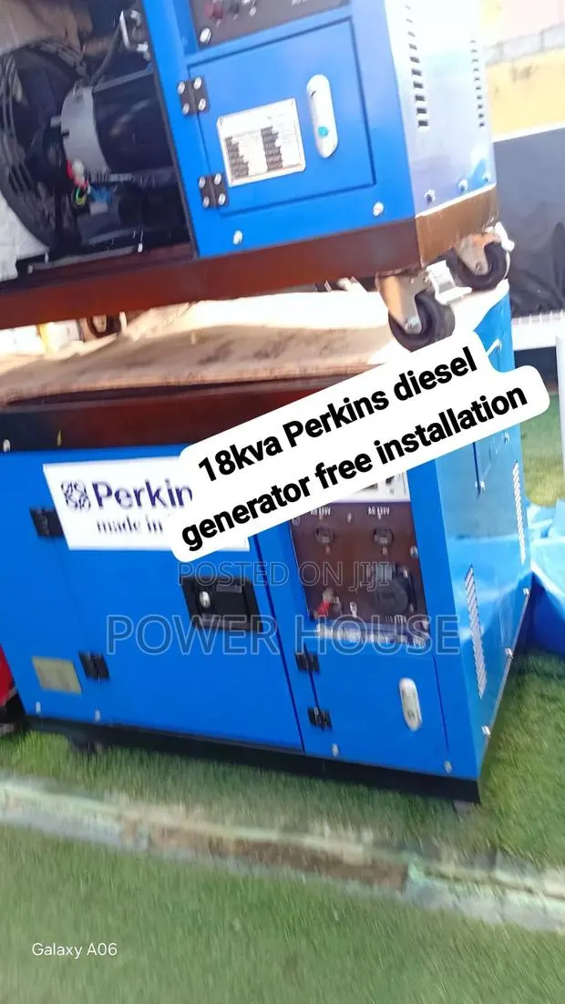 Perkins 18kVA Diesel Generator – Powerful Performance Every Day · Photo 1