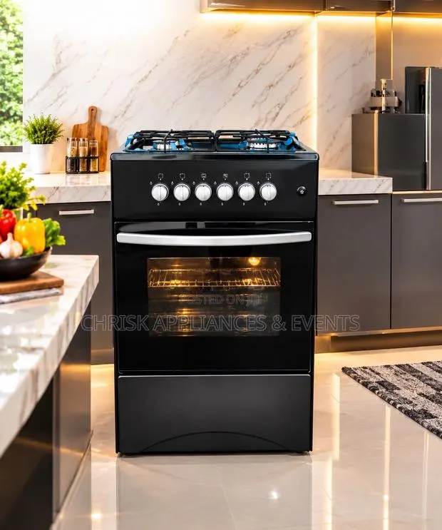 VOLCANO 50×50 All-Gas Cooker – 4 Burners, Oven & Grill | · Photo 1