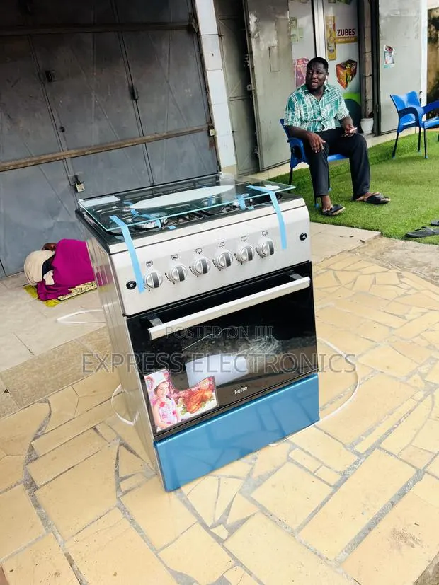 Long Lasting New Line Gas Cooker 60/60 Oven Rotisserie Ferre · Photo 1